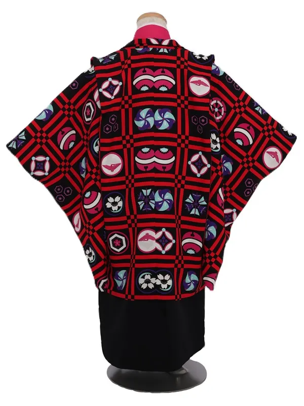 七五三(3歳男児)255/黒格天井No.1