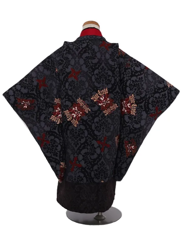 七五三(3歳男児)264/ｸﾞﾚｰﾀﾞﾏｽｸ柄No.1