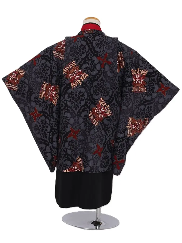 七五三(3歳男児)266/ｸﾞﾚｰﾀﾞﾏｽｸ柄No.3