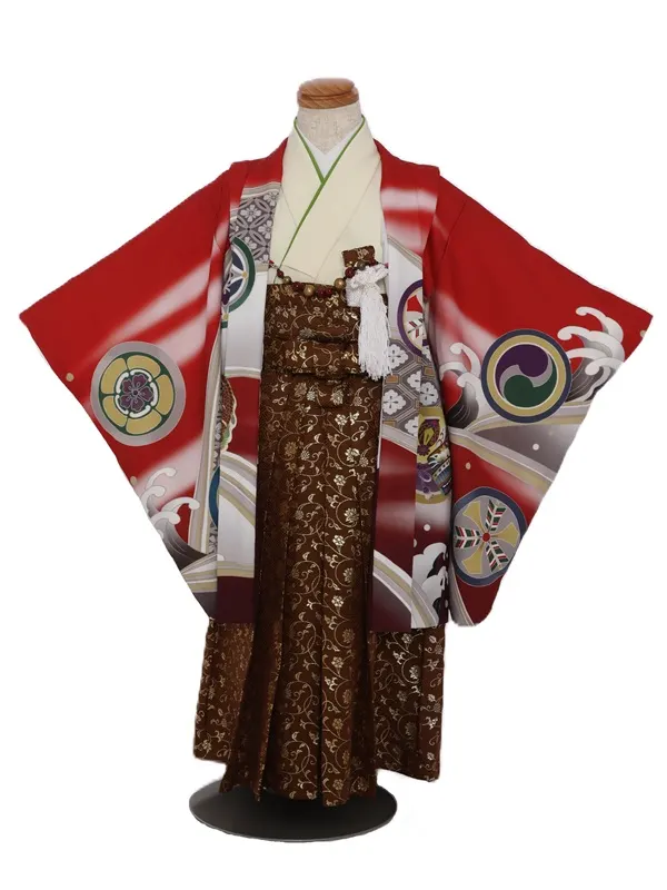 七五三(5歳男児)282/赤ぼかし鷹龍No.2