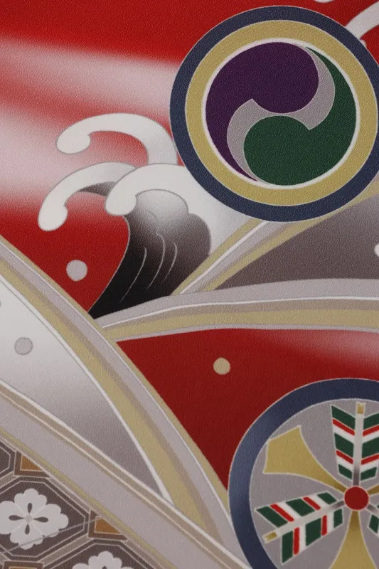 七五三(5歳男児)282/赤ぼかし鷹龍No.2