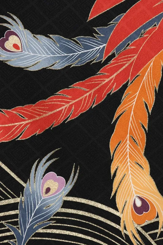 七五三(5歳男児)300/黒孔雀の羽根