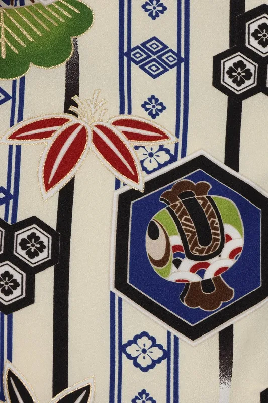 七五三(5歳男児)313/ｱｲﾎﾞﾘｰ亀甲松