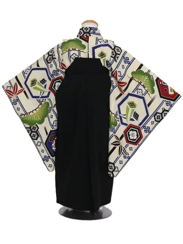 七五三(5歳男児)313/ｱｲﾎﾞﾘｰ亀甲松