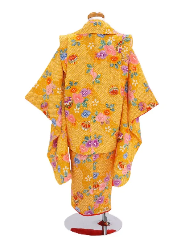 七五三(3歳女児)65/黄/しぼり