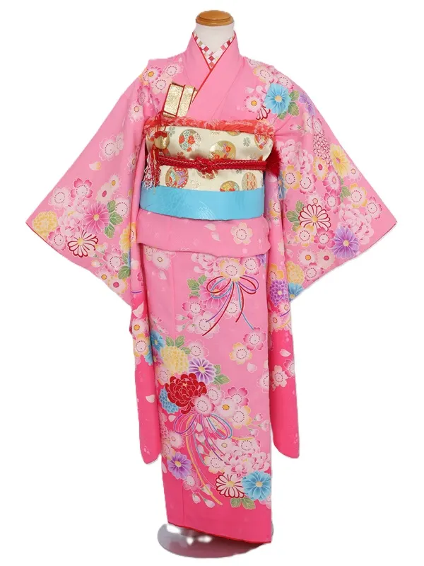 七五三(7歳女児)456/ﾋﾟﾝｸいろんな小花