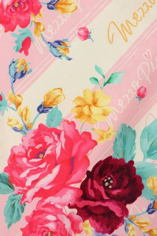 七五三(7歳女児)477/ｵﾌﾎﾜｲﾄとうすﾋﾟﾝｸ斜線洋花