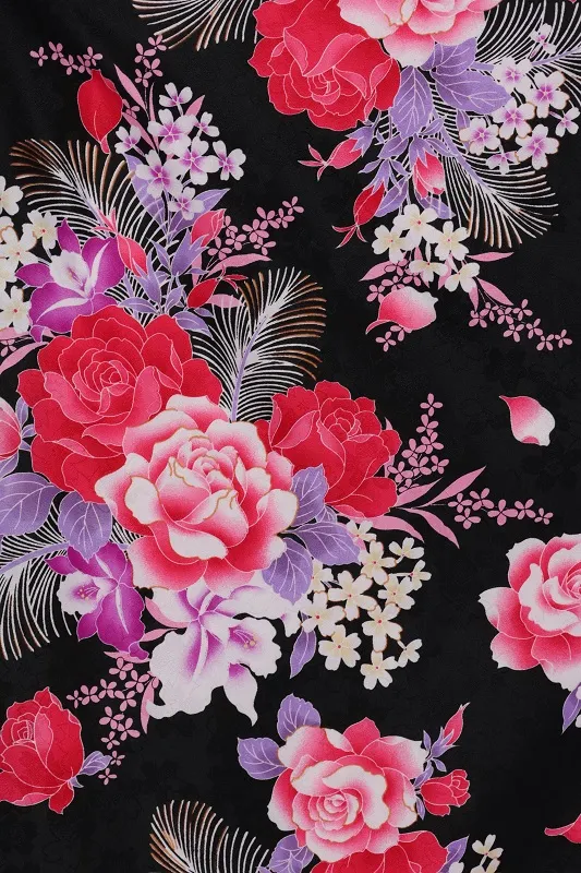 七五三(7歳女児)499/黒羽とﾊﾞﾗ