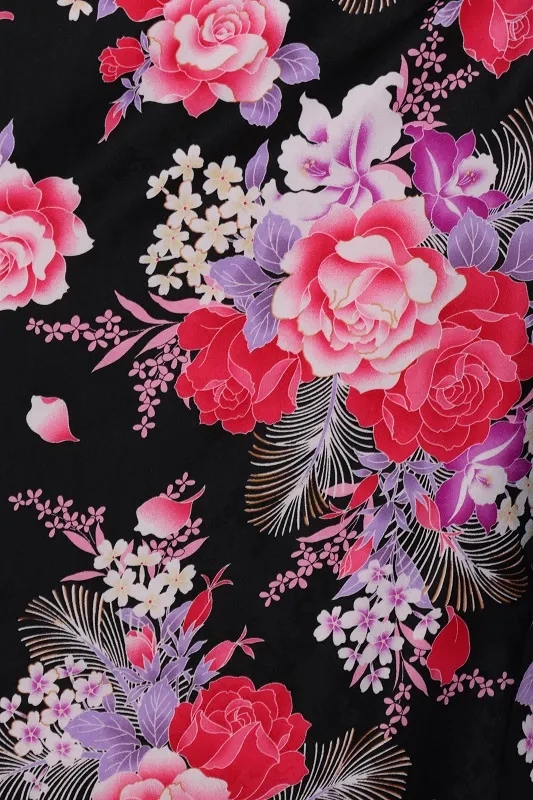 七五三(7歳女児)499/黒羽とﾊﾞﾗ