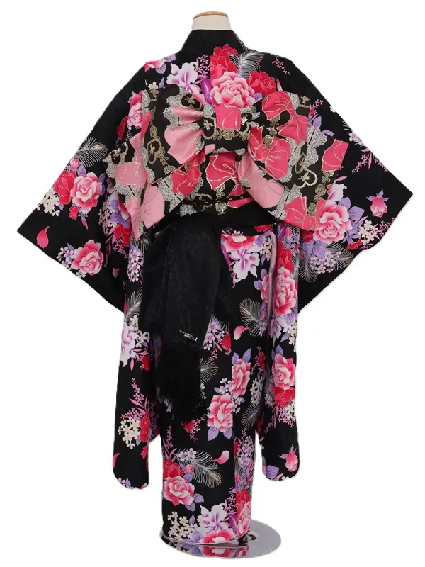 七五三(7歳女児)499/黒羽とﾊﾞﾗ