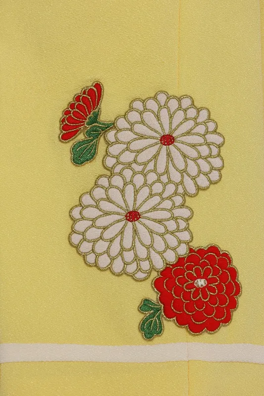 七五三(3歳女児)512/ﾋﾟﾝｸ地 大輪椿