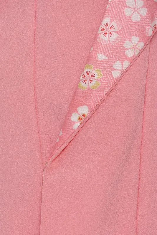 七五三(3歳女児)521/うす黄色 手毬しぼり桜