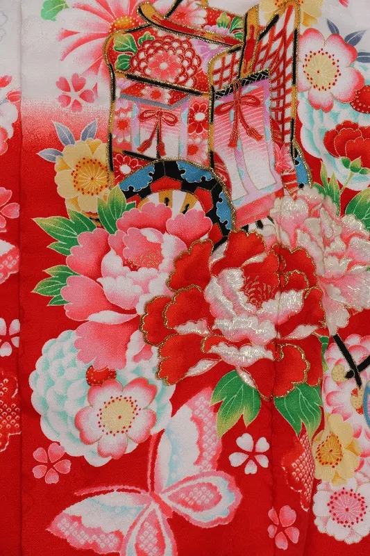 七五三(3歳女児)532/水色 いちごしぼり