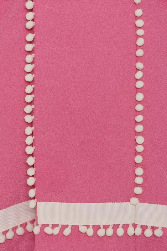 七五三(3歳女児)563/紫地 大菊水色ﾋﾟﾝｸと桜