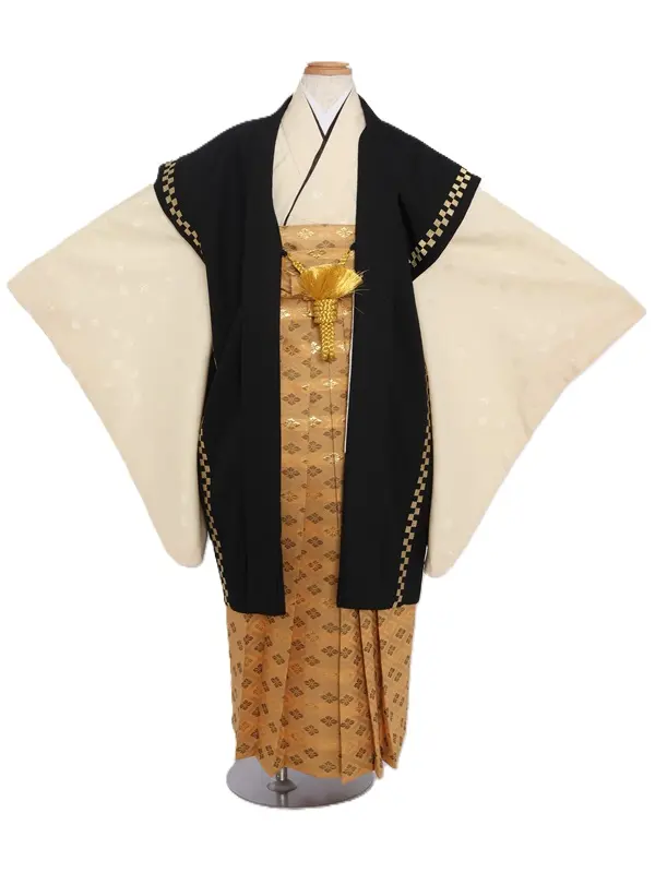 ジュニア(10歳男)332/黒市松ﾍﾞｽﾄ