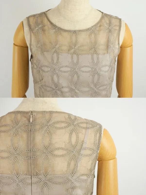 グレースコンチネンタル11号(L)シャイニー刺繍ドレス