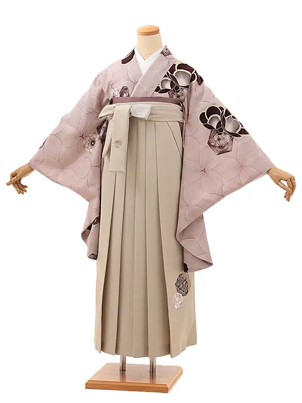 Japanstyleくすみピンクに西洋梅×ベージュ0007RENCAセレクション