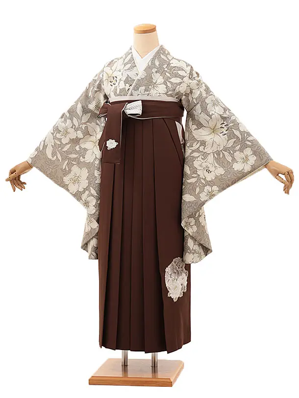 紅一点 グレージュにゆり×ブラウン 0012／RENCAセレクション