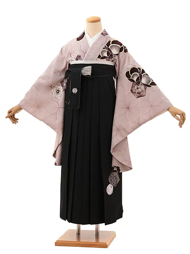 Japanstyle くすみピンクに西洋梅×黒 0024／RENCAセレクション