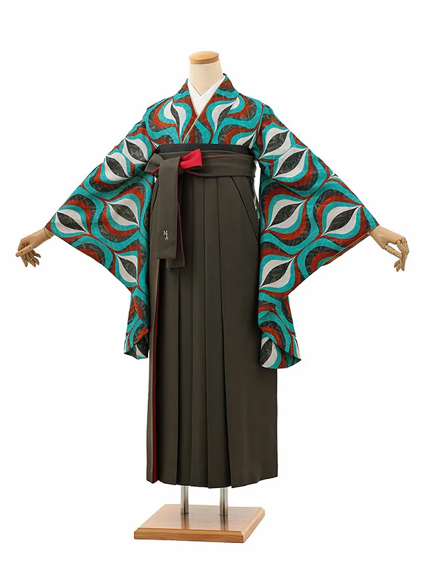 モダンアンテナ　ターコイズ×モスグリーン 0036/RENCAセレクション