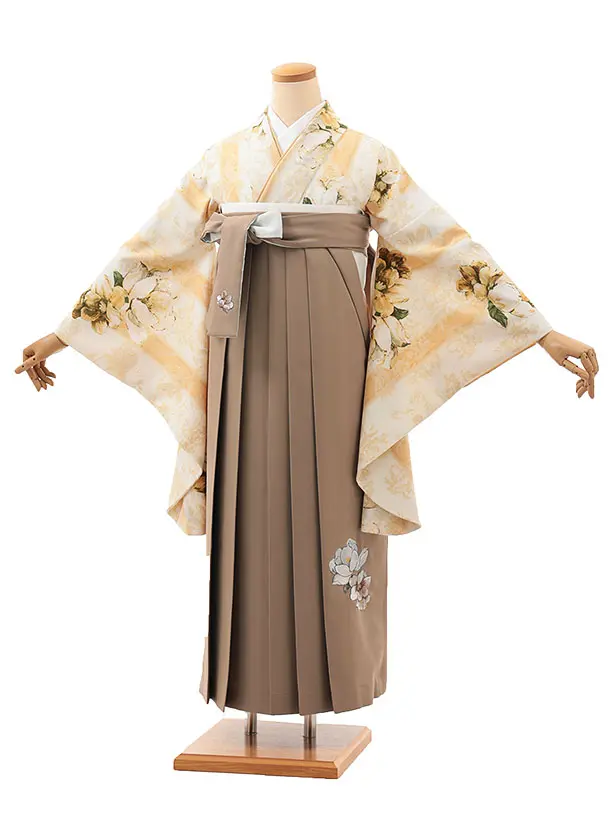 シュガーケイ　ベージュにマグノリア×ベージュ 0040/RENCAセレクション