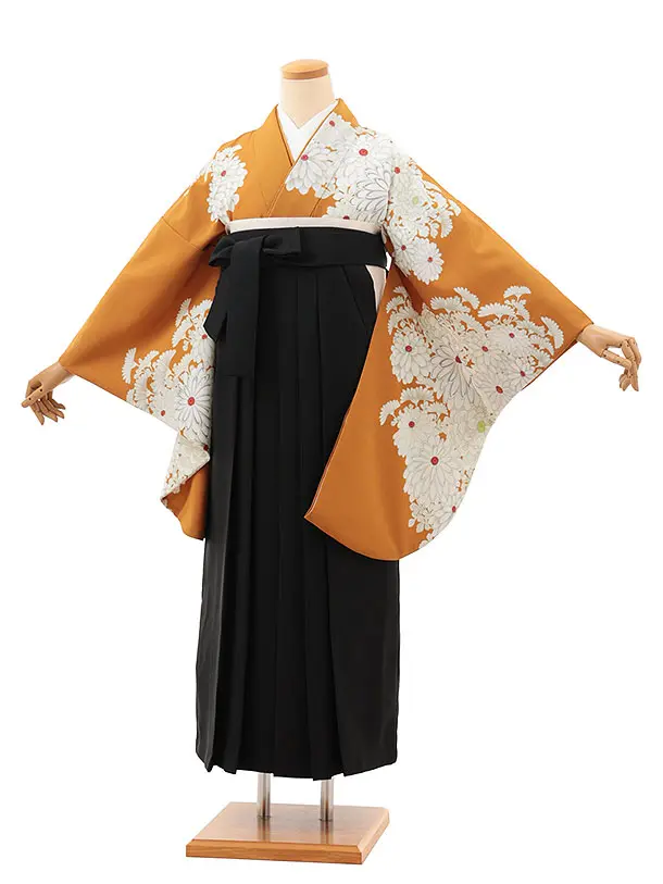 サフランに白菊 0044×黒/RENCAオリジナル