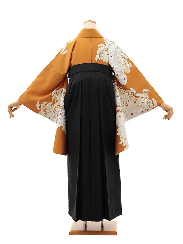 サフランに白菊 0044×黒/RENCAオリジナル