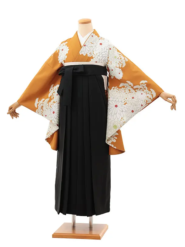 サフランに白菊×黒 0045/RENCAオリジナル