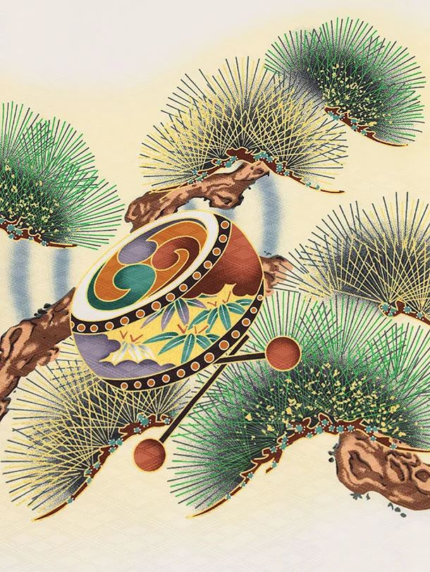 RENCAセレクション(5歳男袴)かんたん七五三5068白兜×紺紋袴