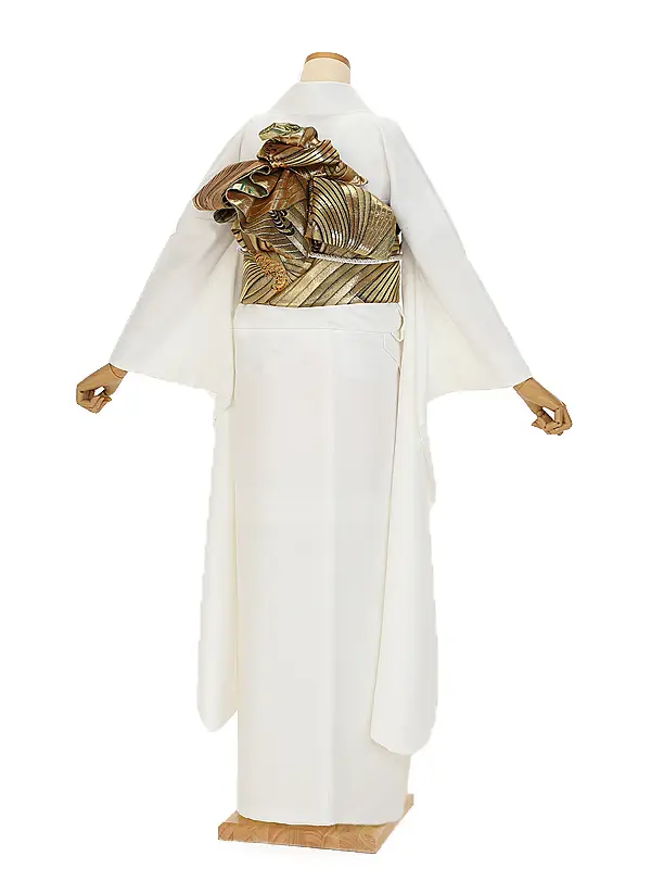 振袖 1104 白 七宝