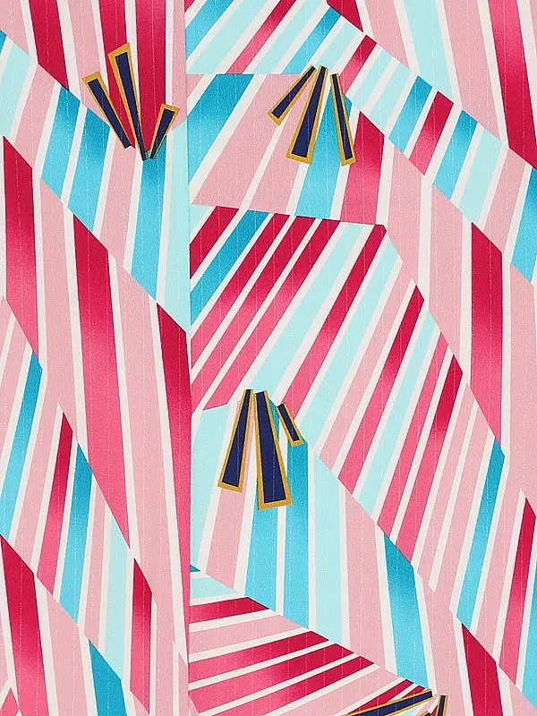 振袖 1109 modernピンク ブルー