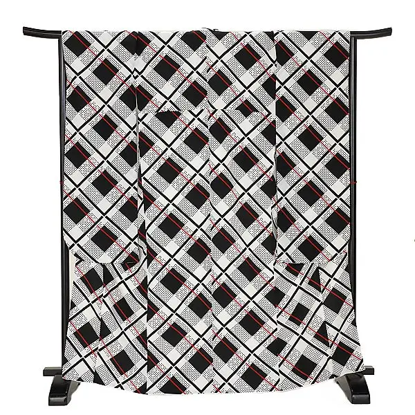 振袖 1113 Modern黒 赤ライン