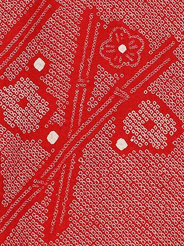 女児産着ﾚﾝﾀﾙ 0057 赤絞り