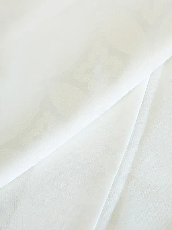 卒業式袴ﾚﾝﾀﾙ 1104 白 七宝×赤濃紺ぼかし