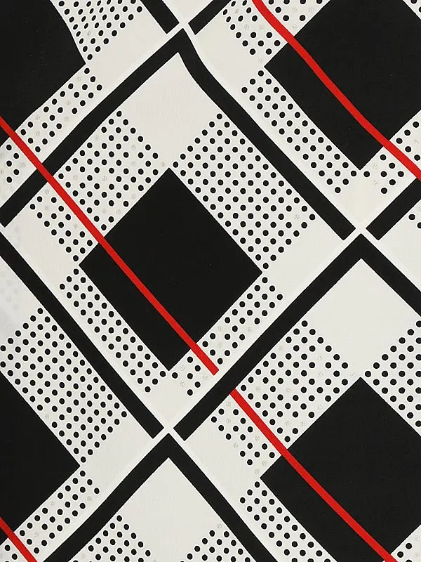 卒業式袴ﾚﾝﾀﾙ 1113 Modern黒 赤ライン×黒