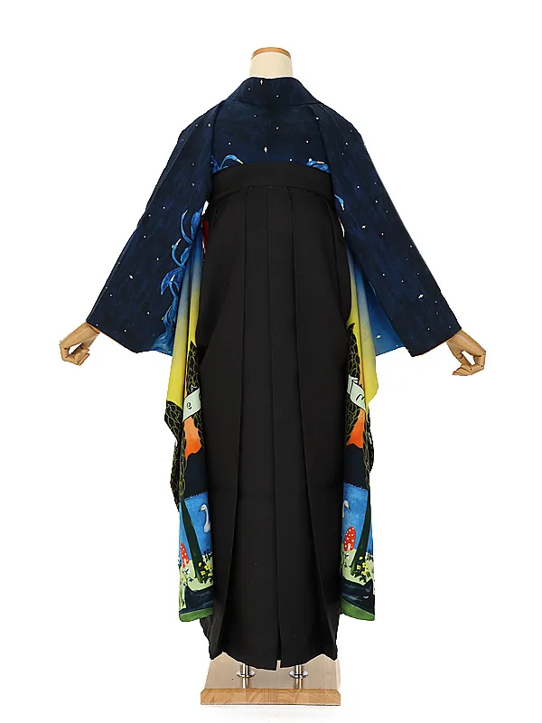 卒業式袴ﾚﾝﾀﾙ 1114 Modern with a Story×黒