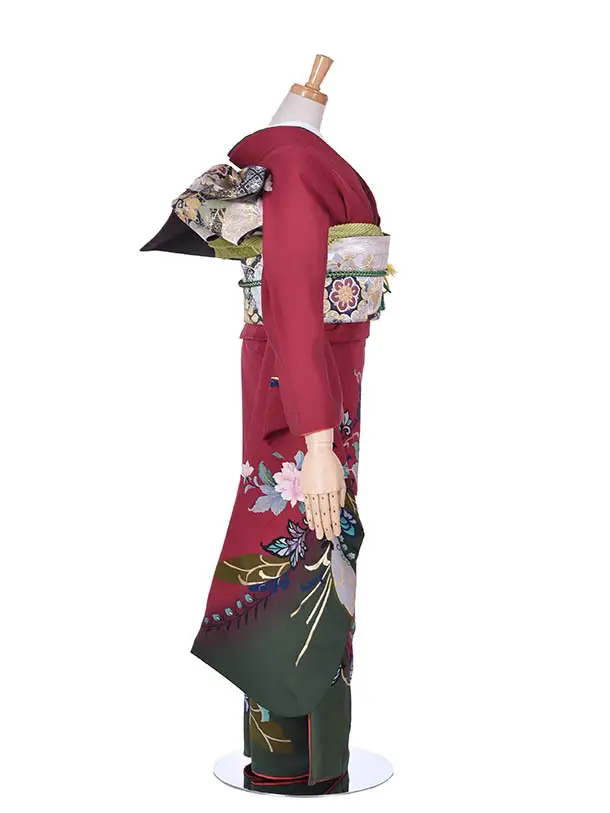 振袖・成人式・結納・お呼ばれ・姉妹振袖・04112赤牡丹