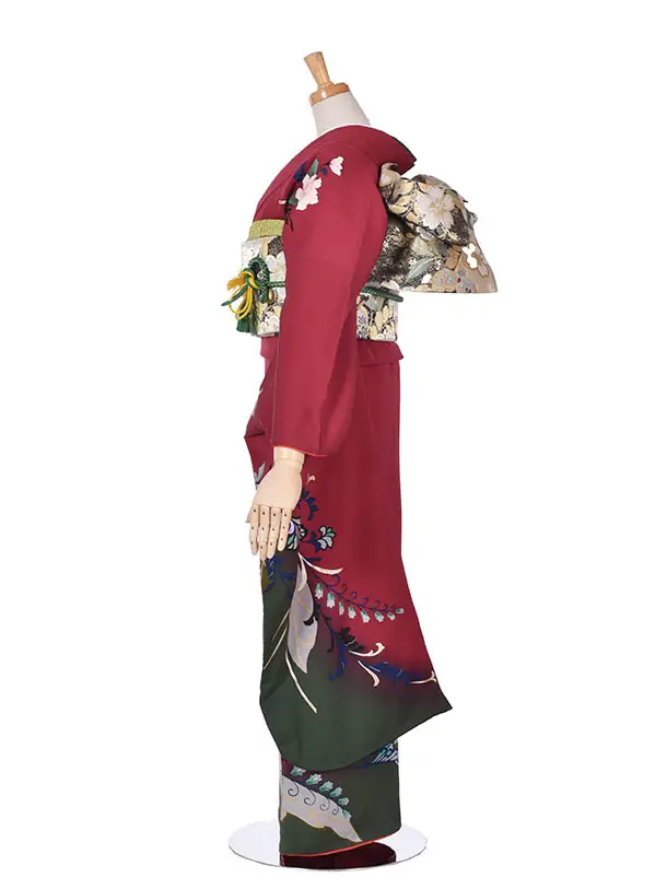 振袖・成人式・結納・お呼ばれ・姉妹振袖・04112赤牡丹