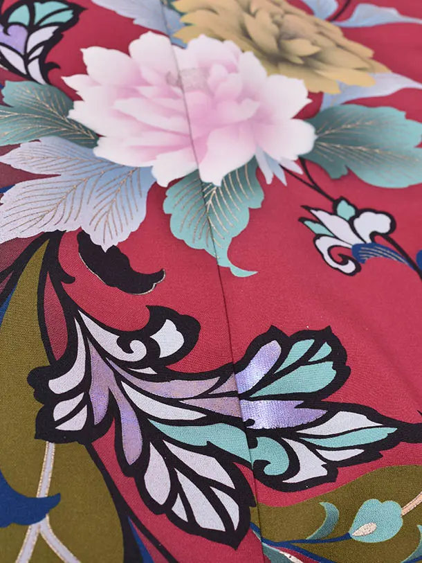 振袖・成人式・結納・お呼ばれ・姉妹振袖・04112赤牡丹