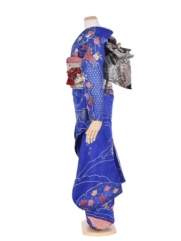 振袖・成人式・結納・お呼ばれ・姉妹振袖・0424青古典絞り