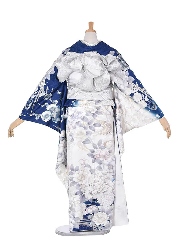 振袖・成人式・結納・お呼ばれ・姉妹振袖・0433青銀彩