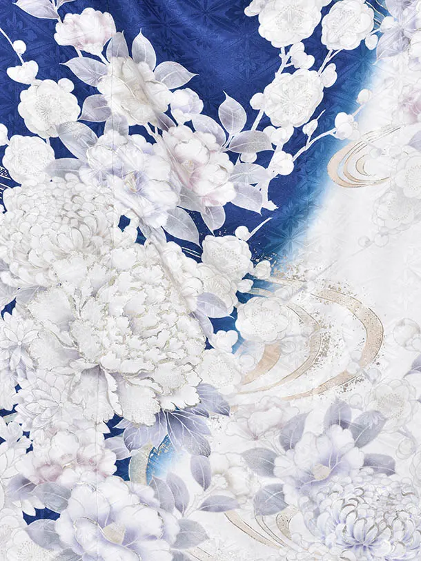 振袖・成人式・結納・お呼ばれ・姉妹振袖・0433青銀彩