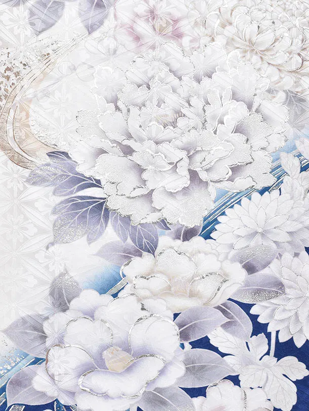 振袖・成人式・結納・お呼ばれ・姉妹振袖・0433青銀彩