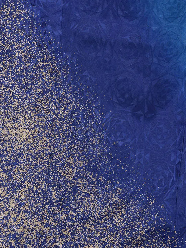 振袖・成人式・結納・お呼ばれ・姉妹振袖・0434青地紋金彩