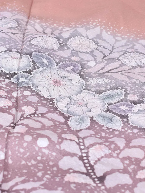 訪問着 0069ピンク辻が花