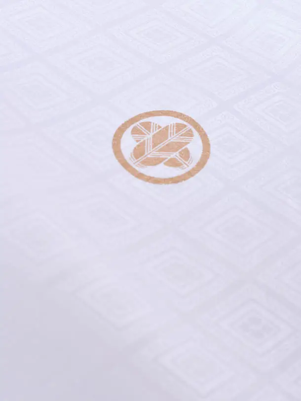 男性用袴・成人式・01856白紋服/ｸﾞﾗﾃﾞｰｼｮﾝ白黒縞