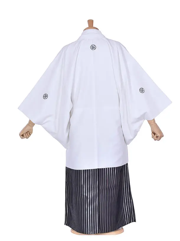 男性用袴・成人式・卒業式・02523白無地紋服