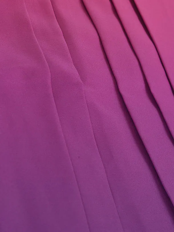 卒業袴レンタル0258紫グラデーション