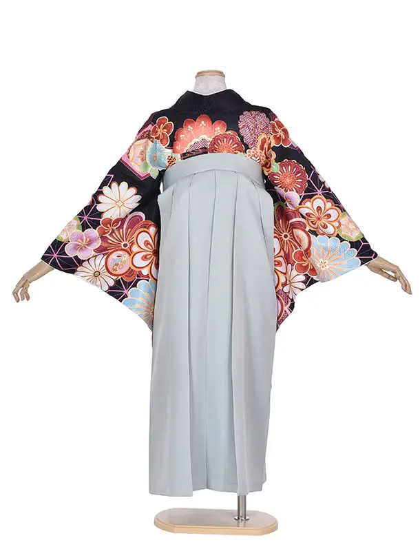 卒業袴 ﾚﾝﾀル0331雅黒の華