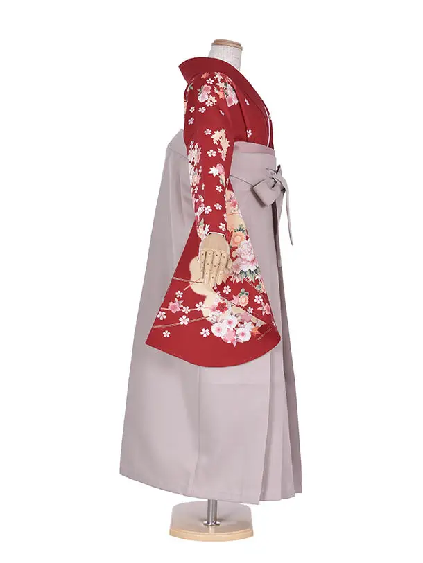 卒業袴 ﾚﾝﾀル0332紅花ひらり